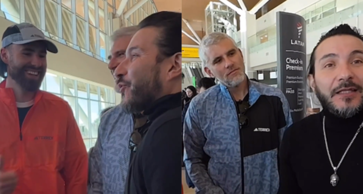 Capturas del encuentro de Felipe Avello y Ben Brereton