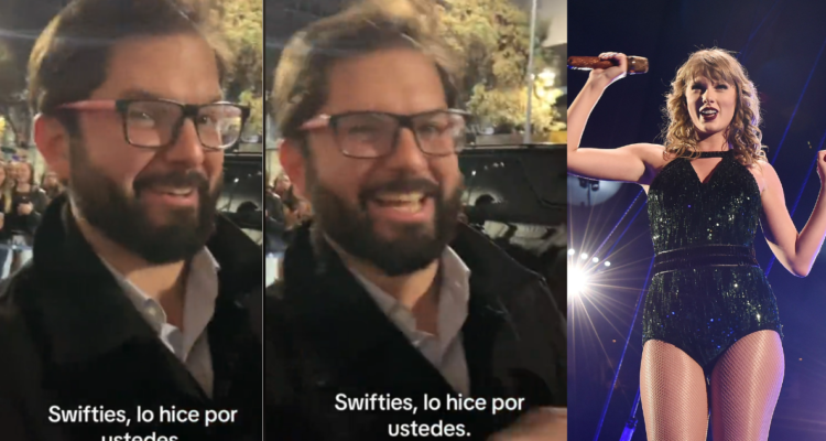 Boric sobre Taylor Swift