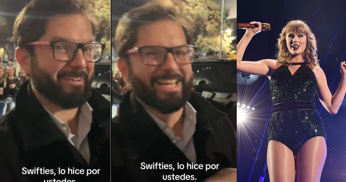 Boric sobre Taylor Swift
