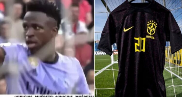 Brasil con camiseta negra por el racismo