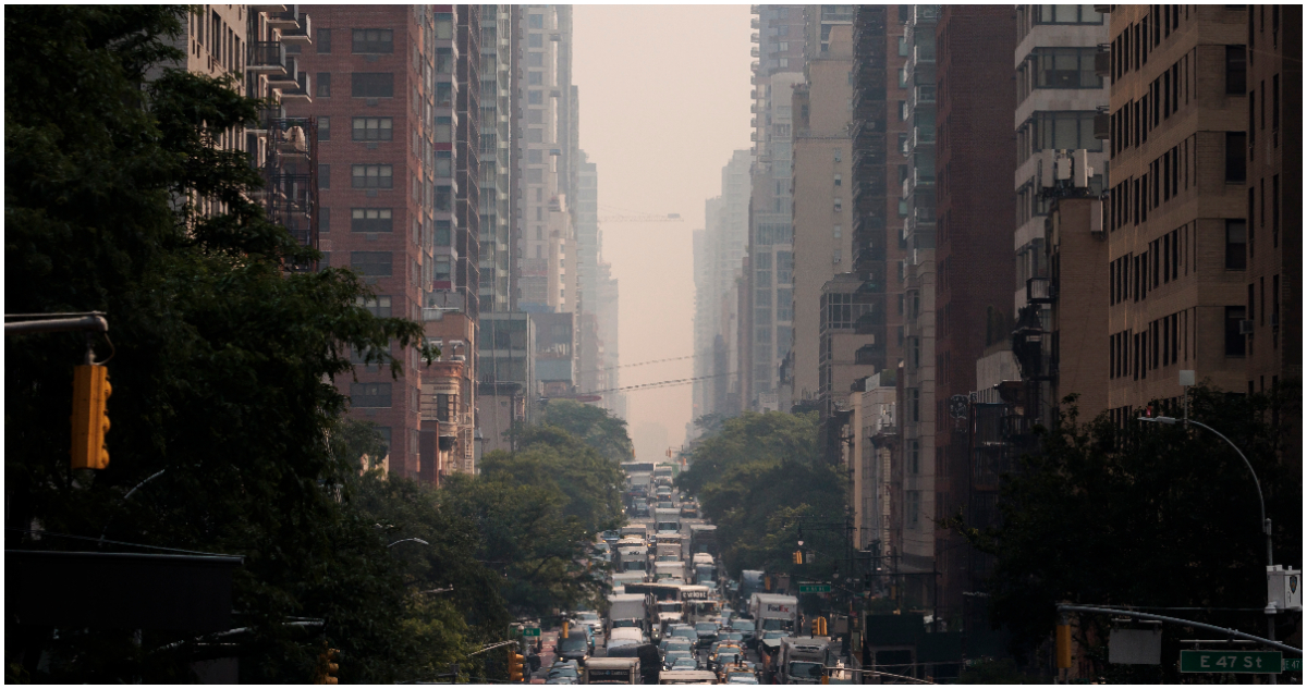 Canadá se está quemando y el aire de Nueva York se vuelve irrespirable