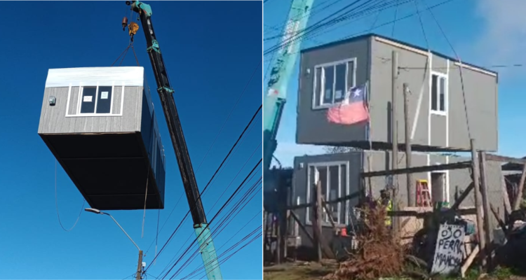 Entregan primera vivienda definitiva tras megaincendios en Tomé