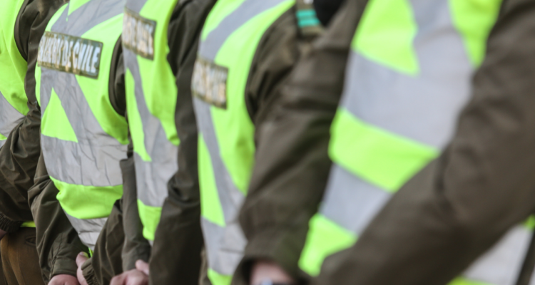 carabineros detenidos Tomé