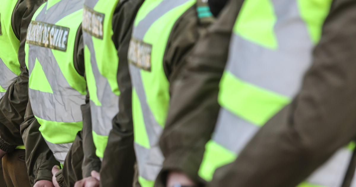 carabineros detenidos Tomé