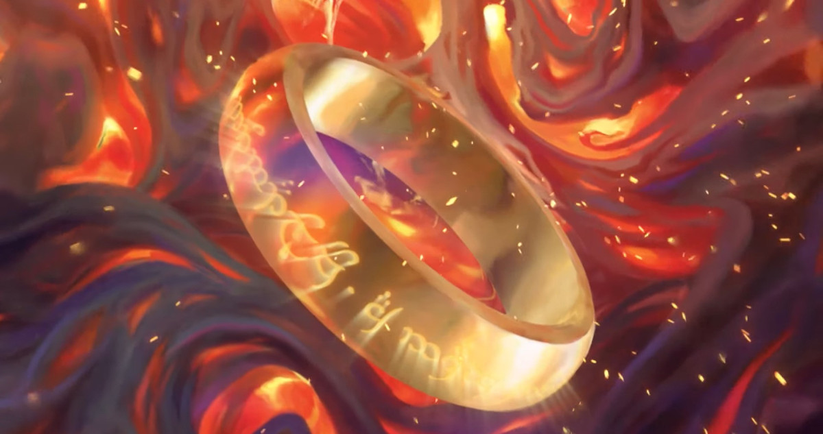 La carta del “anillo único” en Magic.