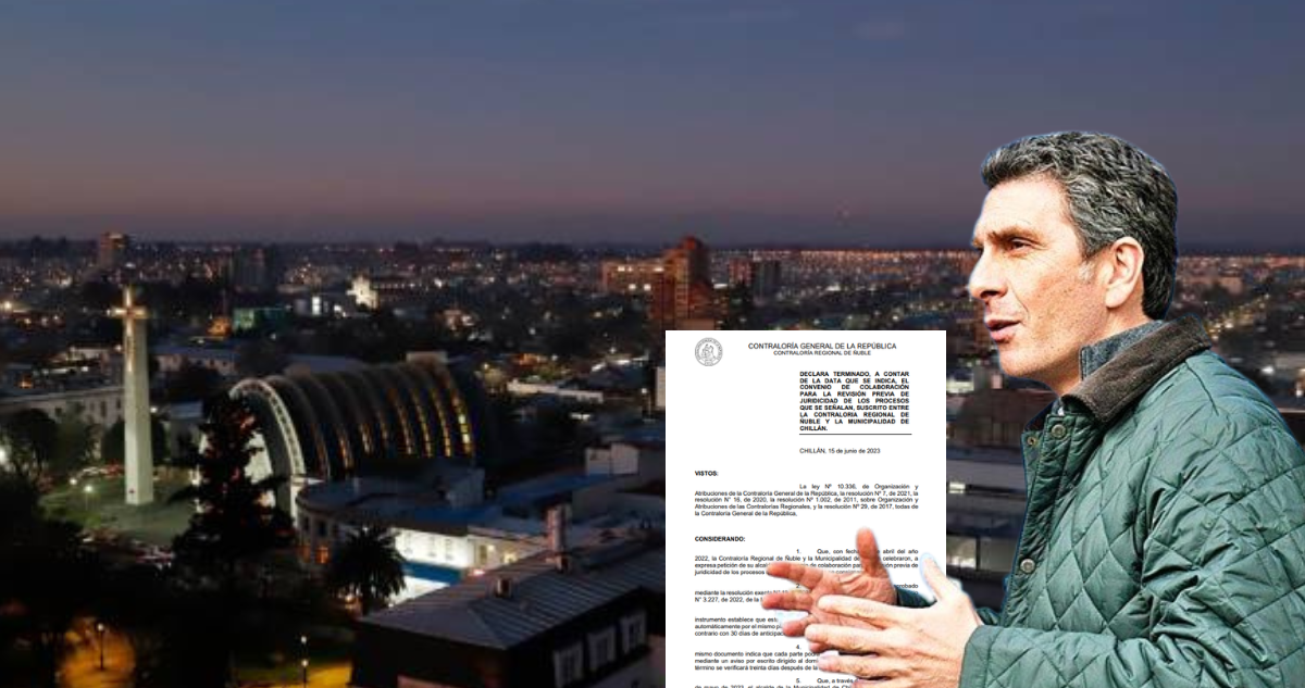 Alcalde de Chillán y acuerdo anulado con Contraloría