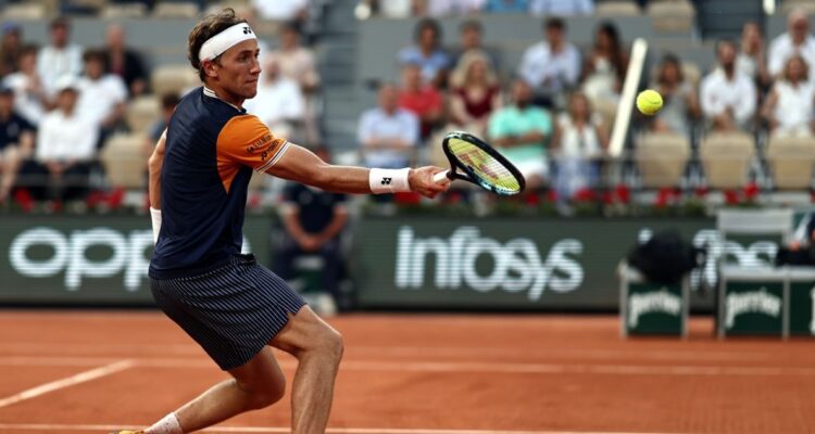 Casper Ruud avanzó a la final de Roland Garros.