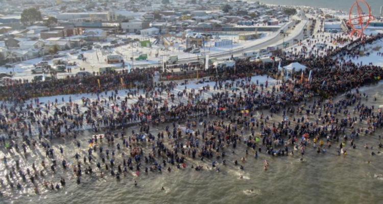 chapuzón estrecho de Magallanes