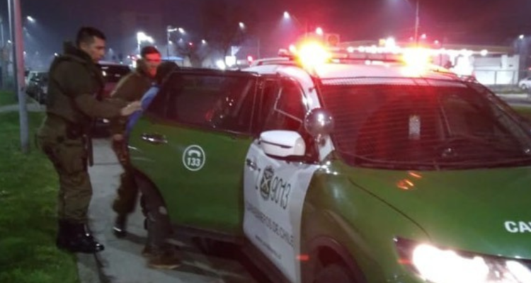 Con machete de 40 cm: detienen a sujeto por agredir a trabajadores de servicentro en Talcahuano.