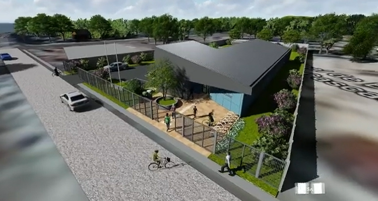 Un 95% de avance presenta el Centro Comunitario de Salud Familiar Las Cascadas de Puerto Octay