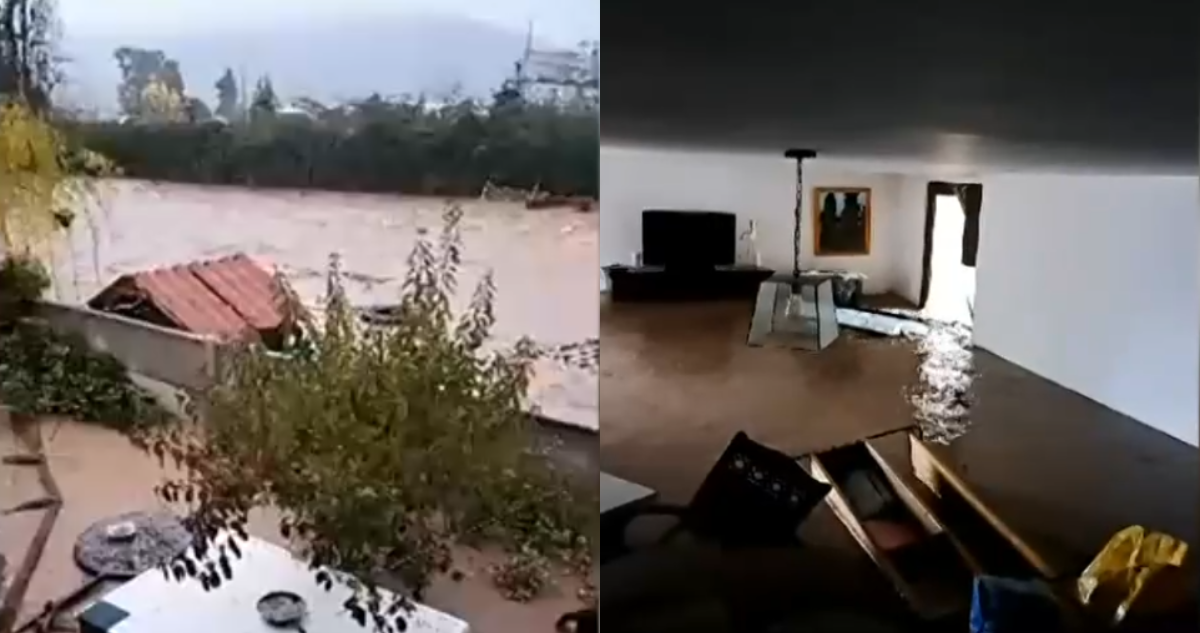 Familia desesperada por río Tinguiririca