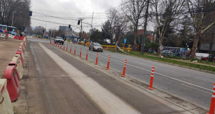 desvios par vial collao concepcion transito