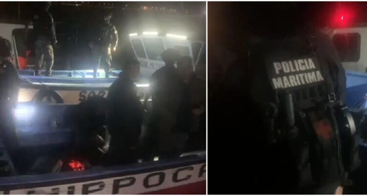 Detención de dirigente de pescadores que se tomaron bahía de Quintero