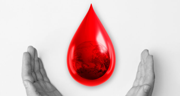 El día mundial de la donación de sangre.