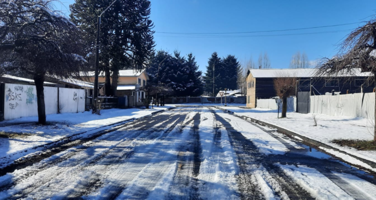 Lonquimay registra la temperatura más baja en lo que va del año en la comuna con -8,9°C