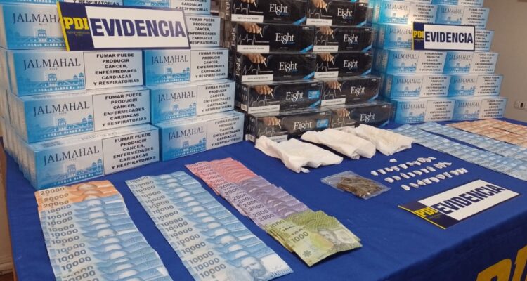 Detenidos por tráfico de droga en Lota