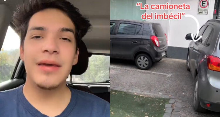 Reclamo por auto mal estacionado