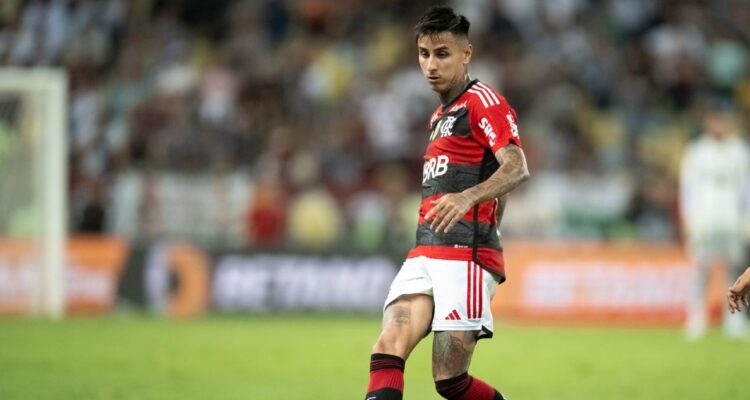 hinchas del Flamengo y la prensa alucinan con el nivel de Erick Pulgar