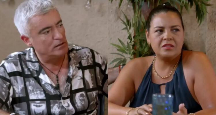 Mauricio Flores y su esposa recordando la enferemedad a la que se enfrentaron.