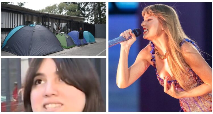 Fans de Taylor Swift ya acampan en Argentina a 5 meses del concierto: “No sé si ella va a volver”