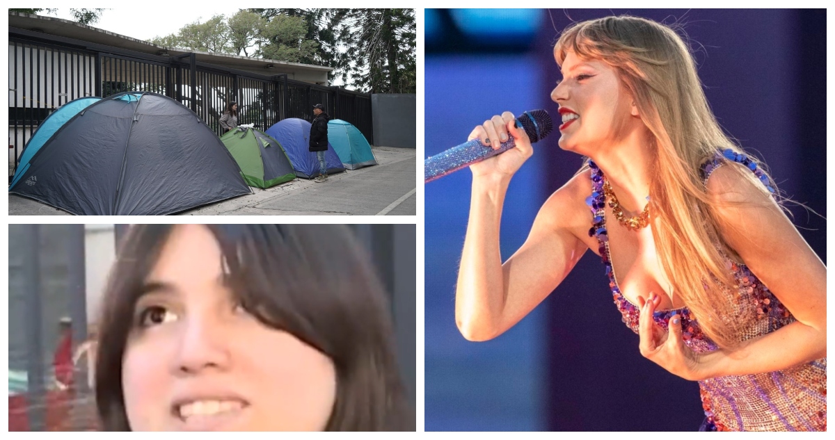 Fans de Taylor Swift ya acampan en Argentina a 5 meses del concierto: “No sé si ella va a volver”
