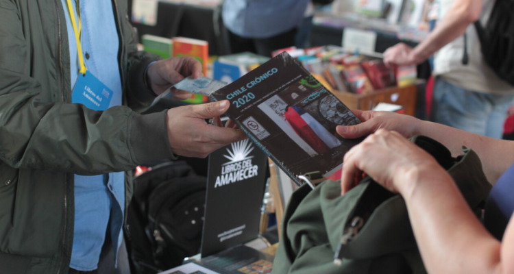 Feria del libro Chile en referencia a la misma en Frankfurt
