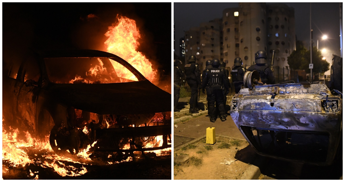 Disturbios en Francia dejan 667 detenidos: 500 edificios públicos y 1.900 vehículos fueron quemados