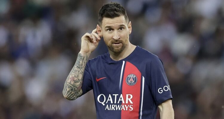 Lionel Messi durante su último partido con el Paris Saint-Germain.