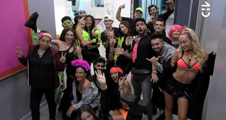 La fiesta flúor se tomó Gran Hermano