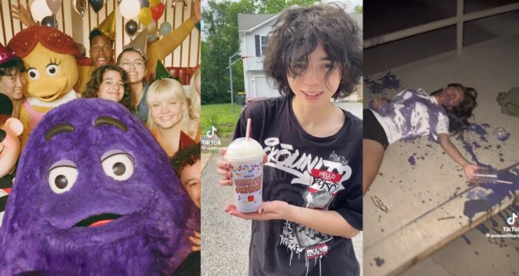 Diversos registros de Grimace se toman redes sociales