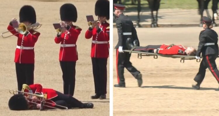 Al menos 3 miembros de la guardia real sufren desmayo en Reino Unido por ola de calor