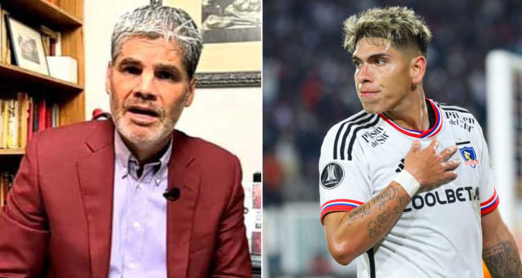 Guarello bombardea a Carlos Palacios.