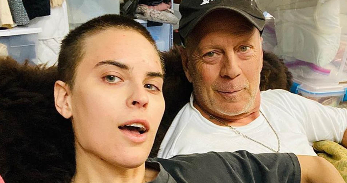 BRUCE WILLIS Y SU HIJA