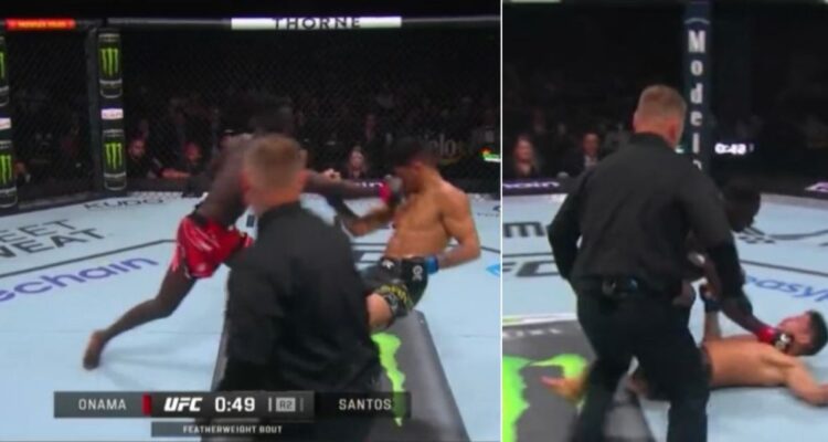El impactante KO en la UFC que remeció a hinchas