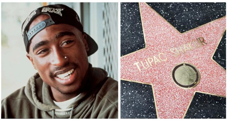 Inauguran estrella de Tupac Shakur en Paseo de la Fama de Hollywood a 27 años de su muerte