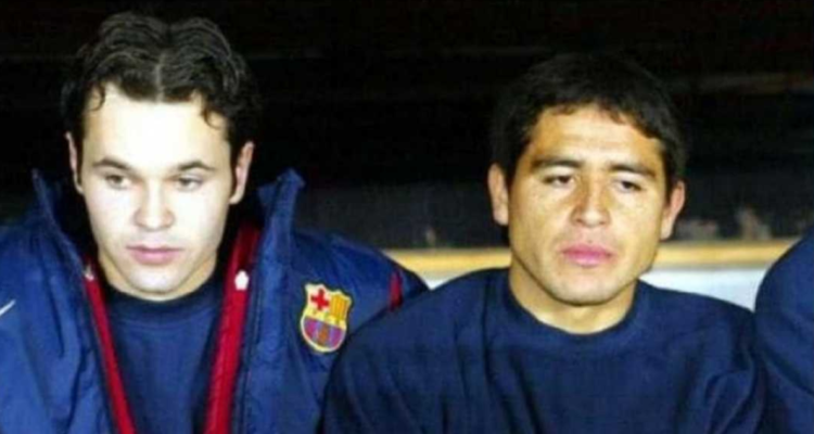 La sentida carta de Andrés Iniesta para Juan Román Riquelme.