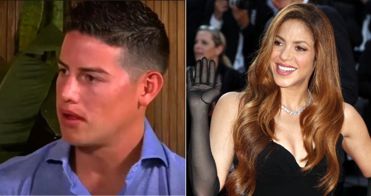 James Rodríguez 'ataca' a su compatriota Shakira por canciones a Piqué