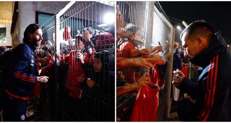 La Roja recibimiento Concepción