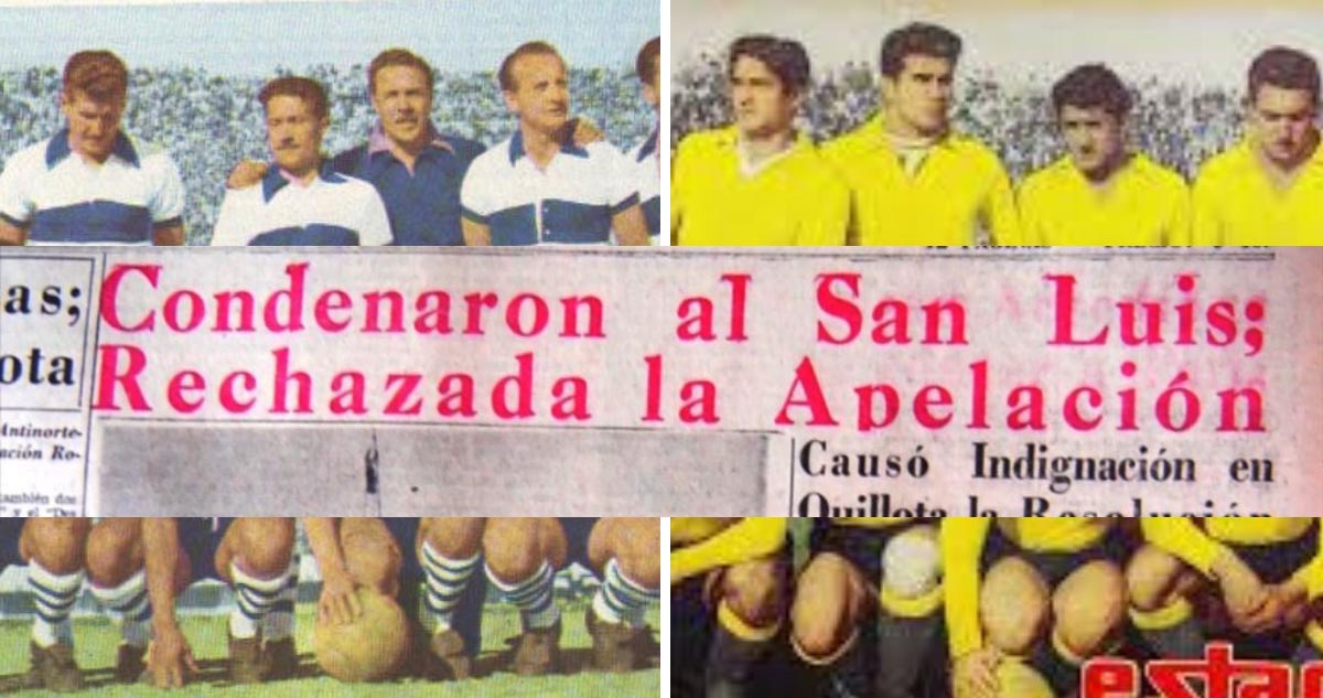 Universidad Católica y la jugada sucia con la que descendieron a San Luis de Quillota en 1957.