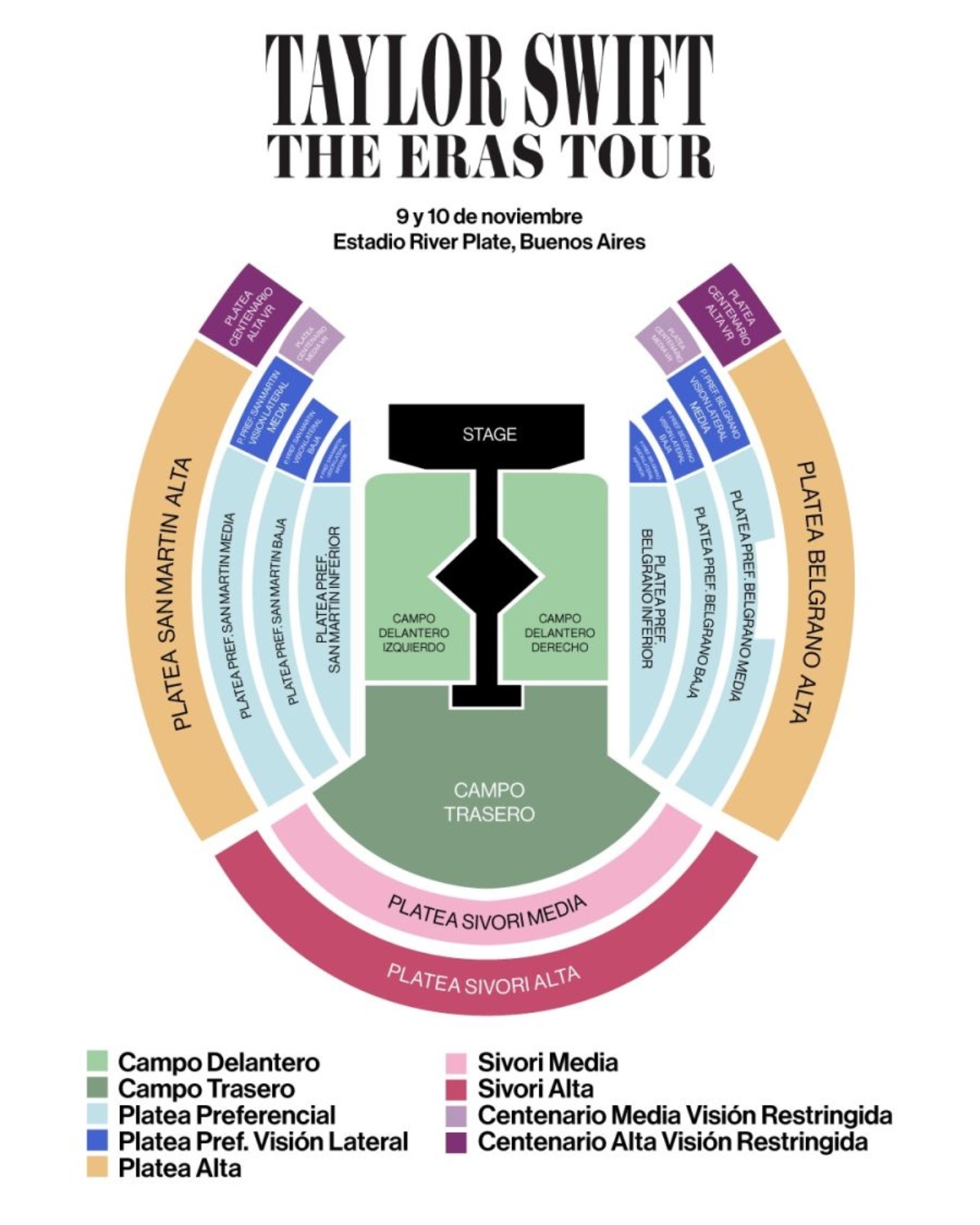 How much does it cost to see Taylor Swift in Argentina?: Check ticket ...