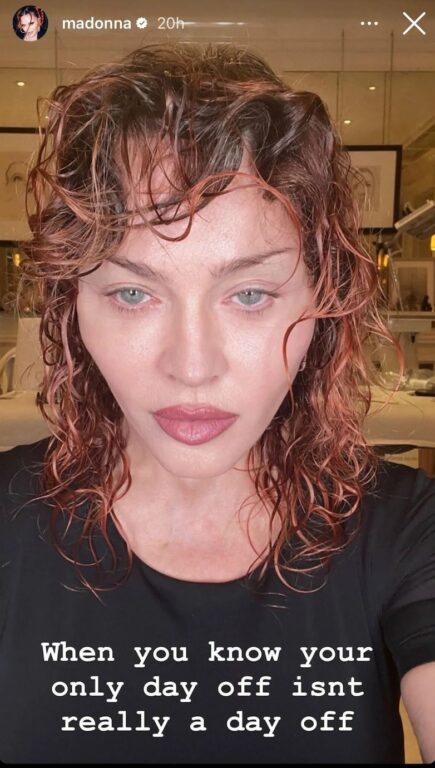 Madonna sorprende con imagen de su rostro sin maquillaje
