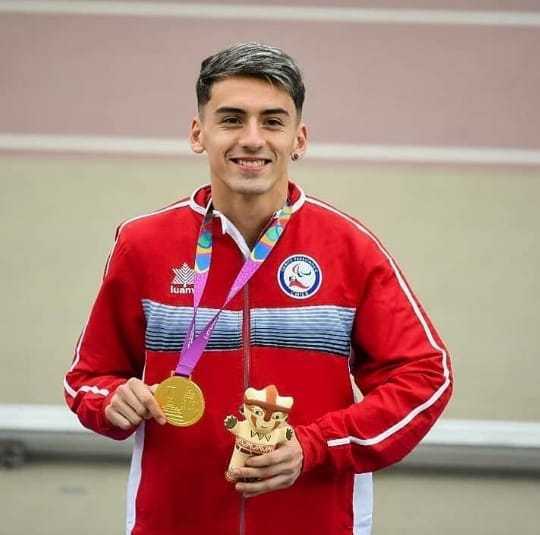 Mauricio Orrego y el oro en los Juegos Parapanamericanos de Lima 2019.