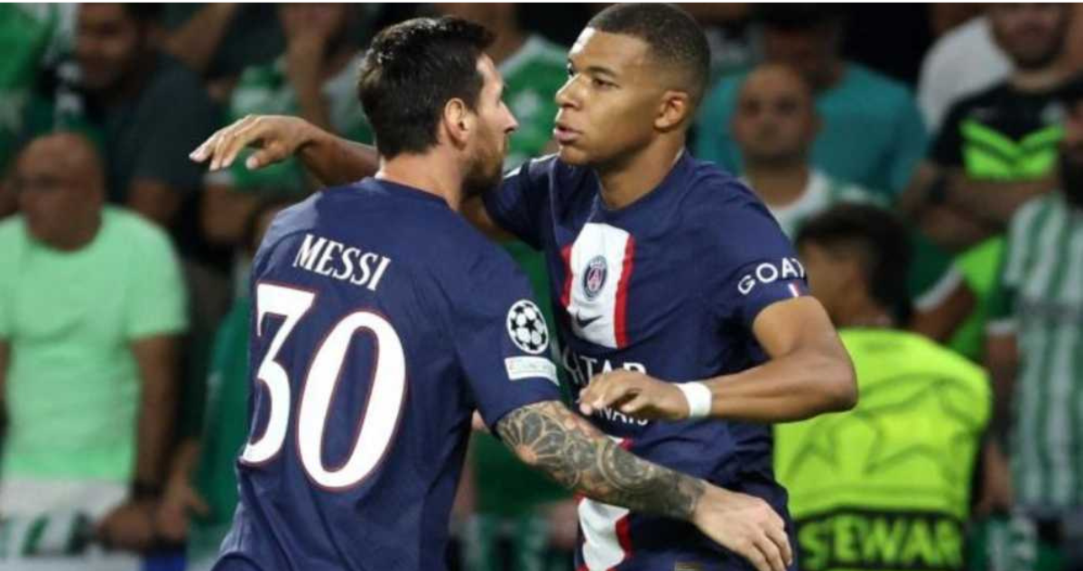 Kylian Mbappé lamenta la partida de Lionel Messi del PSG.