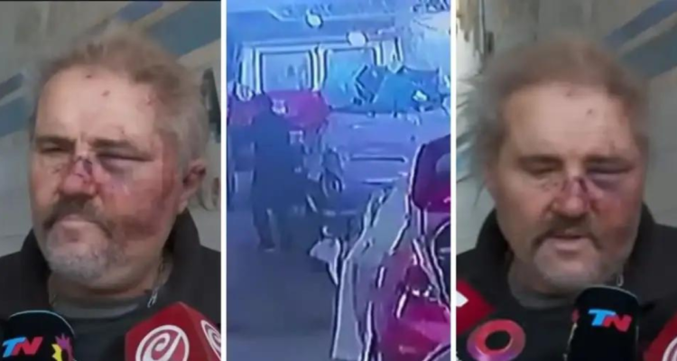 Mecánico víctima de golpiza