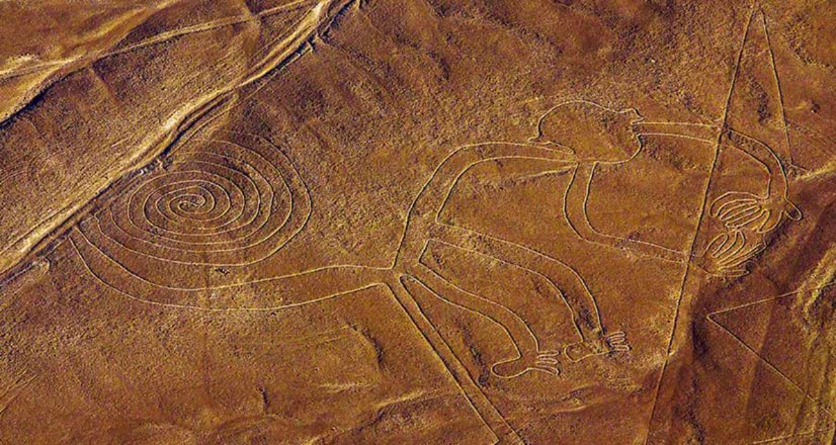 Geoglifo del Mono en Líneas de Nazca