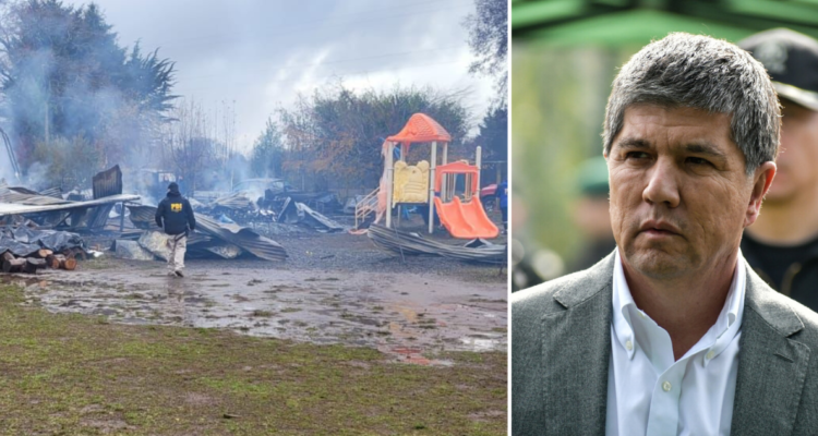 Monsalve cataloga como acto terrorista quema de escuela en Victoria y anuncia querella