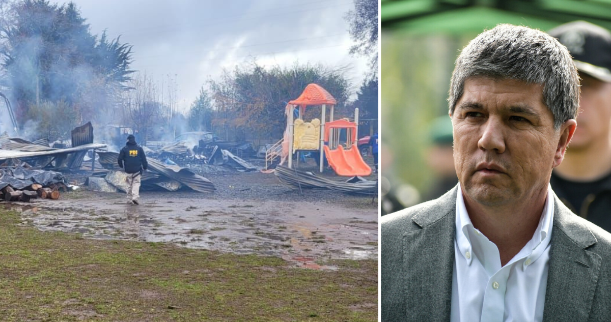 Monsalve cataloga como acto terrorista quema de escuela en Victoria y anuncia querella