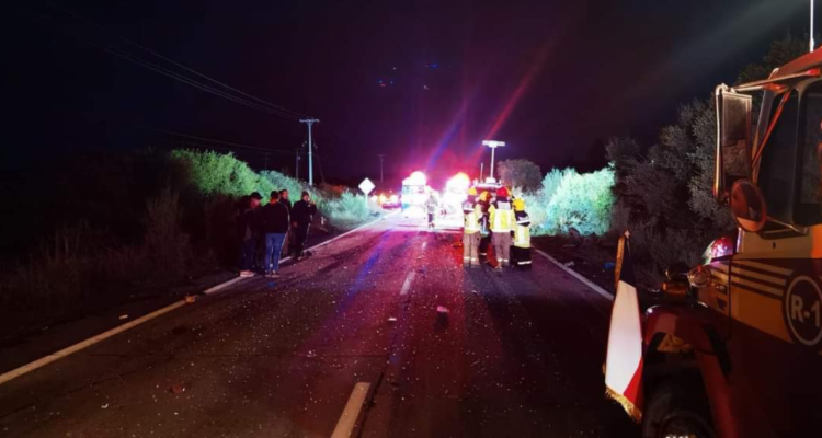 Dos muertos deja colisión en la ruta que une Los Ángeles con Antuco