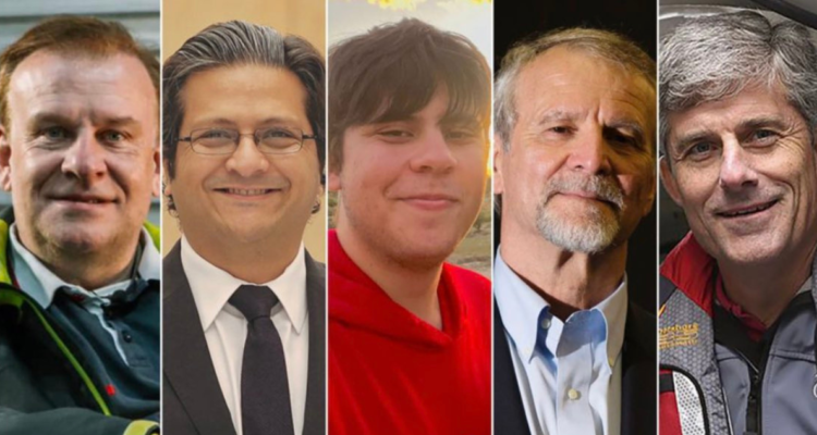 Muertos en sumergible al Titanic