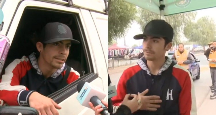 Joven multado por silla de hija